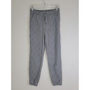 Athleta WOMEN SIZE 6 Gray Drawstring Jogger Pants.
